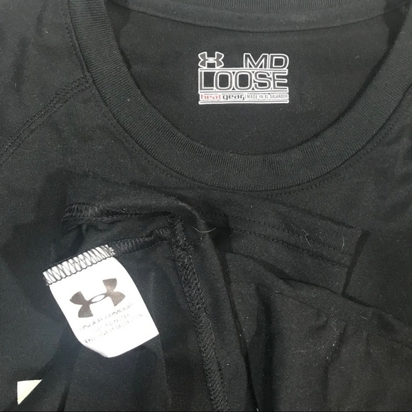 Under Armor Black Loose Fit “I Will” T-Shirt - Picture 3 of 5